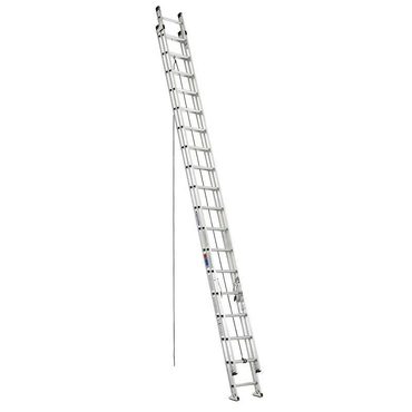 Classic Fresh Find Werner D1536 2 Aluminum Extension Ladder 36 ft, 300 lb Capacity, Heavy Duty I Beam Rails Everyday