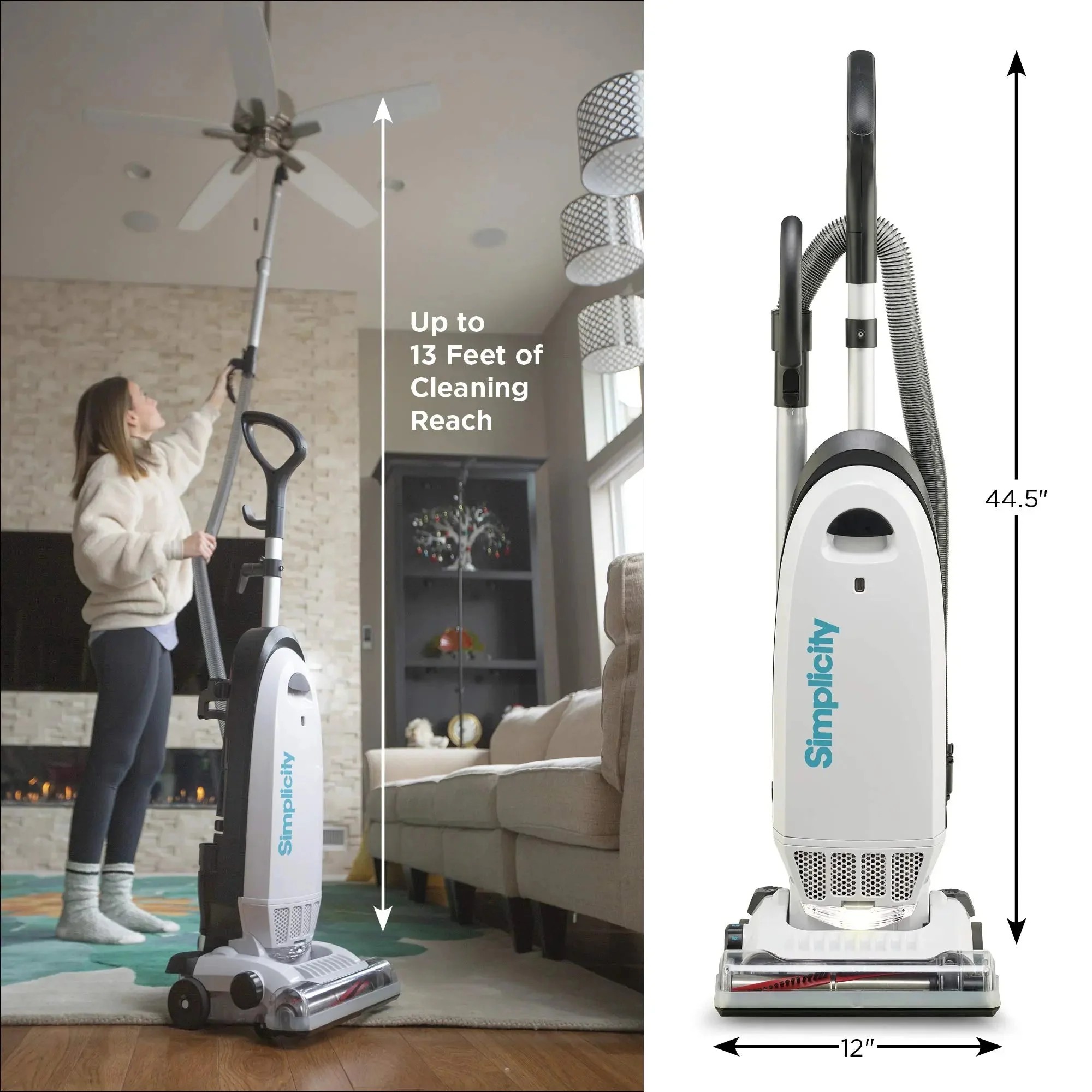 In Season Fresh Find Simplicity Vacuums Allergy Bagged Upright Vacuum Cleaner HEPA Pet S20EZM Distinctive