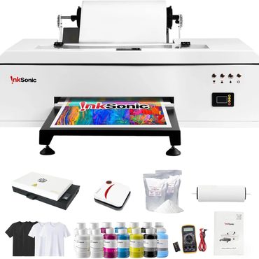 Premium Clear Choice InkSonic R1390 A3 DTF Printer with Oven, T-Shirt Printing Bundle Modern