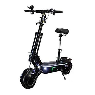 Limited True Basics MAXX 60MPH Ultra High Speed Electric Scooter Adults Foldable 5000W Dual Motor 60V 83 Miles Budget