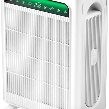 Limited Simple Goods KNKA Air Purifier for Home Bedroom Large Room Up to 1,695 Ft虏 in 1 Hr, HEPA Air Cleaner with Washable Pre-Filt Fine